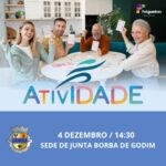 Atividade Sénior AtivIDADE – 4 dezembro na Junta de Borba de Godim