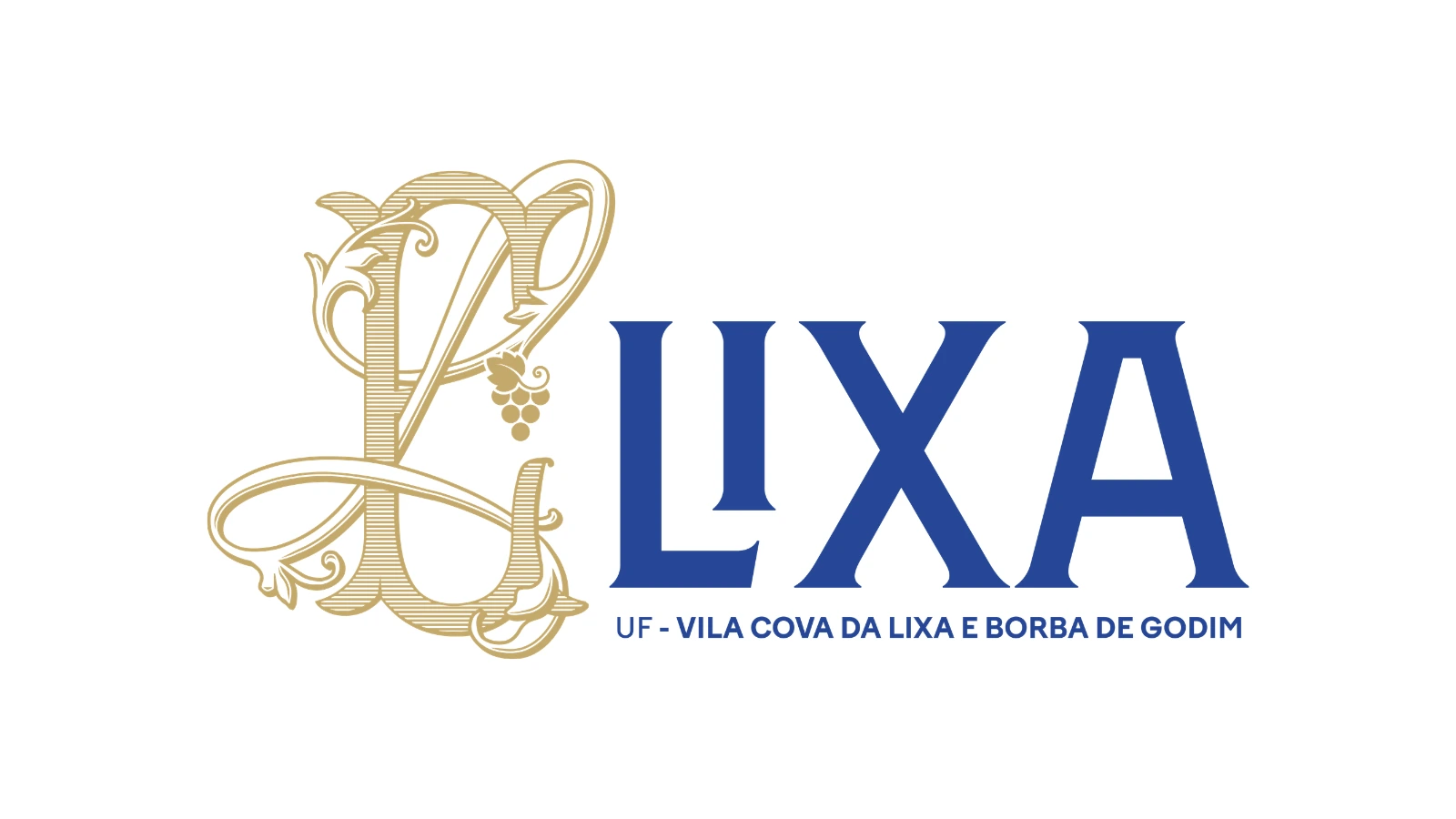 Logótipo da Cidade da Lixa inspirado nos bordados tradicionais e na ligação ao Vinho Verde